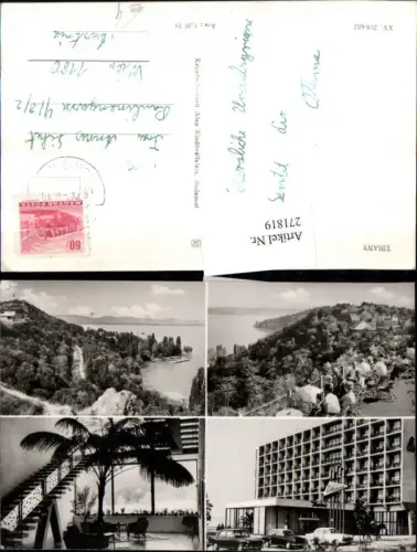 271819,Ungarn Tihany Teilansicht Hotel Lobby Mehrbildkarte