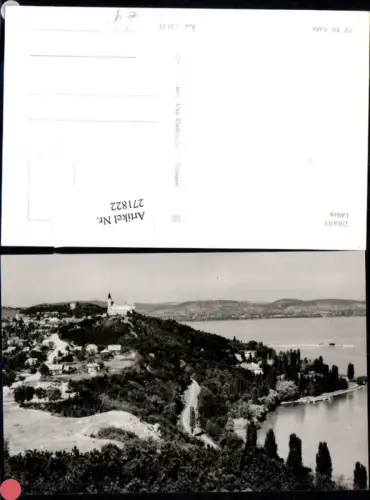 271822,Ungarn Tihany Latkep Totale
