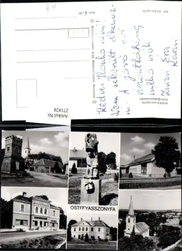 271828,Ungarn Ostffyasszonyfa Totale Kirche Denkmal Gebäude Mehrbildkarte