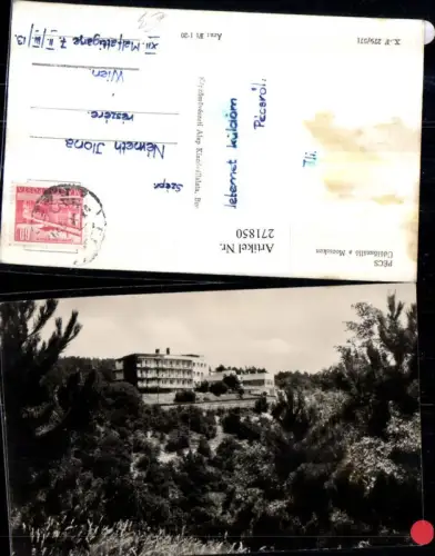 271850,Ungarn Pecs Üdülöszallo a Mecseken Gebäude