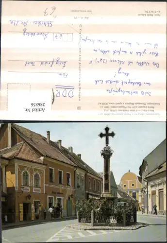 286856,Szentendre Marx-Platz m. Pestkreuz Kreuz Geschäft