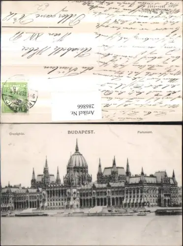 286866,Budapest Orszaghaz Parlament Gebäude