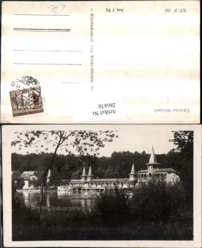 286870,Üdvözlet Hevizröl Heviz Gebäude