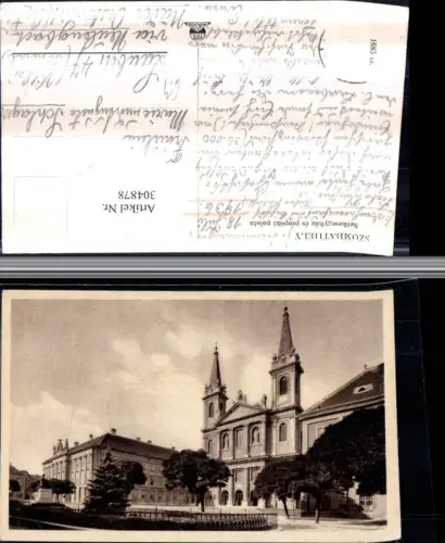 304878,Szombathely Steinamanger Szekesegyhaz es püspöki palota Kirche