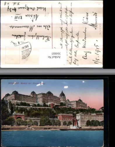 304885,Budapest Kiralyi var Königliche Burg