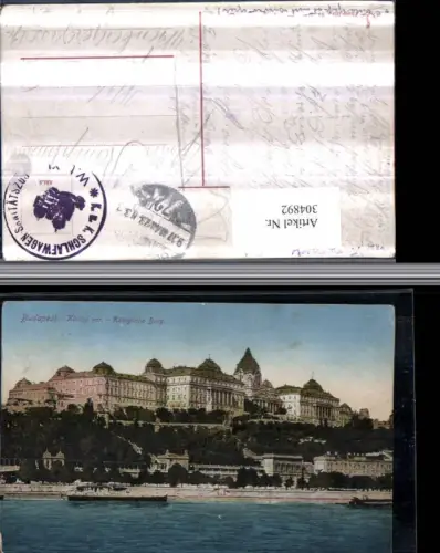304892,Budapest Kiralyi var Königliche Burg