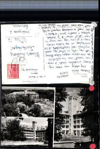 314374,Sopron Allami szanatorium Sanatorium Mehrbildkarte
