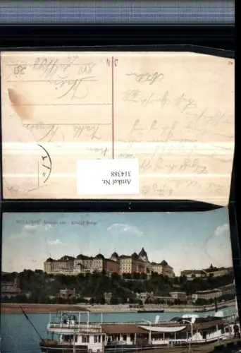 314388,Budapest Kiralyi var Knigliche Burg Schiff