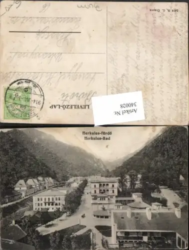 340028,Herkules-fürdö Herkules-Bad Teilansicht