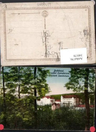 340178,Budakeszi Erzsebet Szanatorium Elisabeth Sanatorium