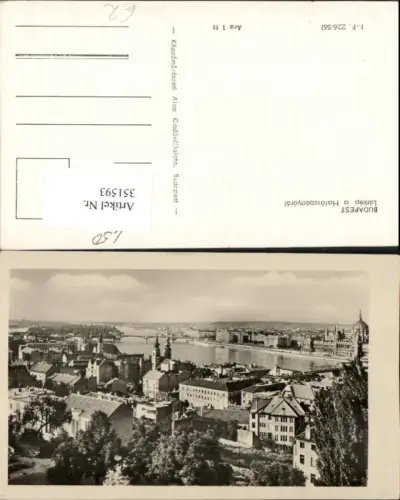 351593,Budapest Latkep a Halaszbastyarol Totale