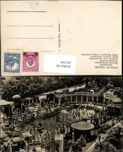 351599,Budapest Hotel St. Gellert Thermalis Hullamfürdö Wellenbad