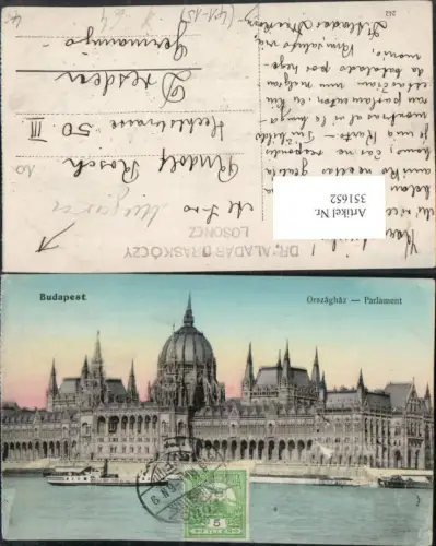 351652,Budapest Orszaghaz Parlament Gebäude