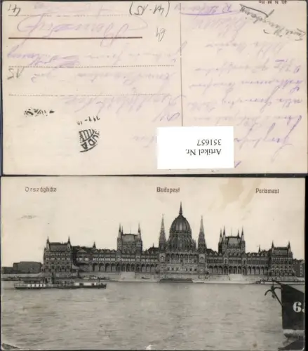 351657,Budapest Orszaghaz Parlament Gebäude