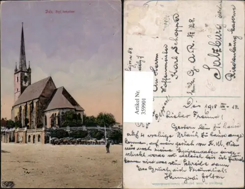 359901,Hungary Des Reformatus templom Kirche