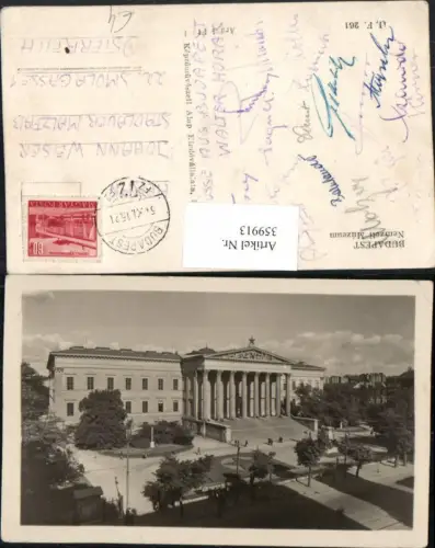 359913,Hungary Budapest Nemzeti Muzeum Museum Gebäude