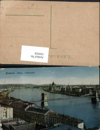 359928,Hungary Budapest Latkep Teilansicht Brücke
