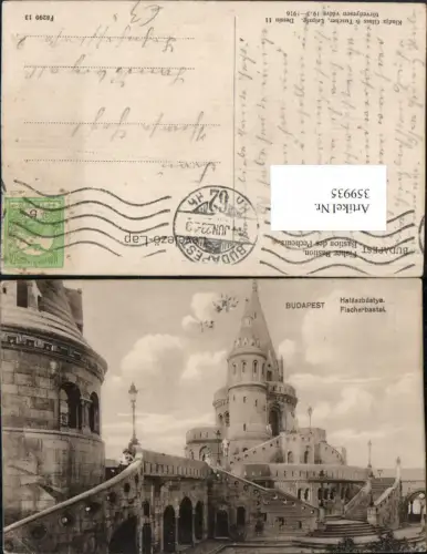 359935,Hungary Budapest Halaszbastya Fischerbastei