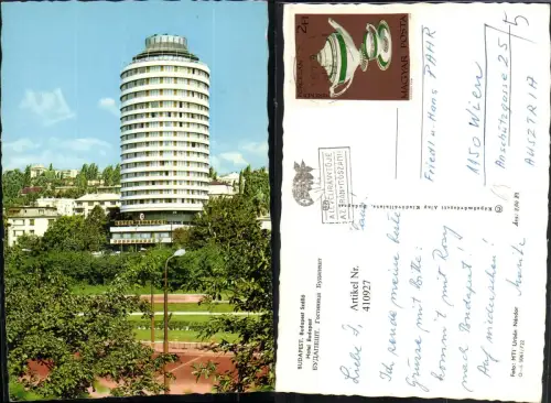 410927,Hungary Budapest Hotel Gebäude