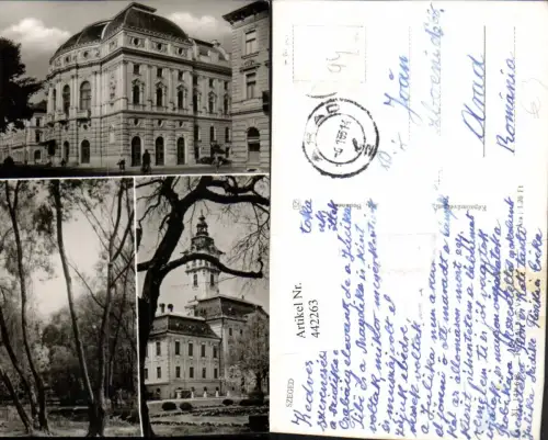 442263,Hungary Szeged Kirche Theater Gebäude Mehrbildkarte
