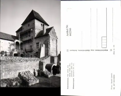 442266,Hungary Simontornya Var Burg Fortress