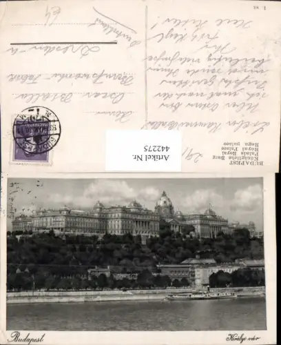 442275,Hungary Budapest Kiralyi var Königliche Burg
