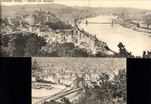445910,Budapest latkepe Ansicht v. Budapest Panorama