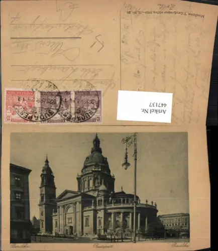 447137,Hungary Budapest Basilika Kirche