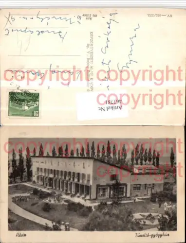 467781,Hungary Heviz Tüzalto-gyogyhaz Gebäude