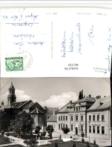 481339,Hungary Kapuvar Szabadsag ter Gebäude Kirche