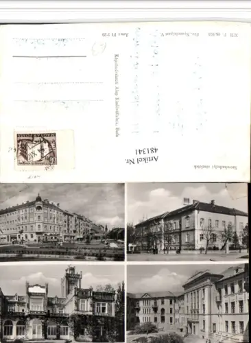 481341,Hungary Szombathely reszletek Gebäude Mehrbildkarte