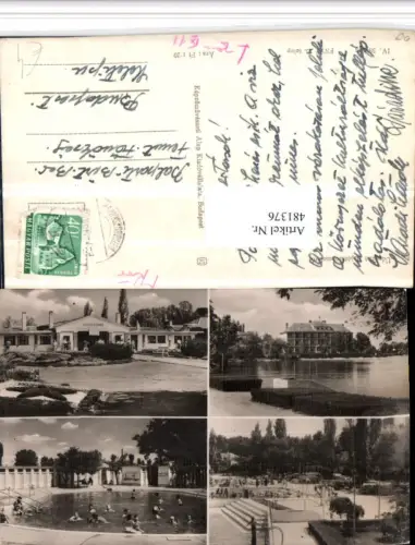 481376,Hungary Hajduszoboszlorol Hajduszoboszlo Bad Mehrbildkarte