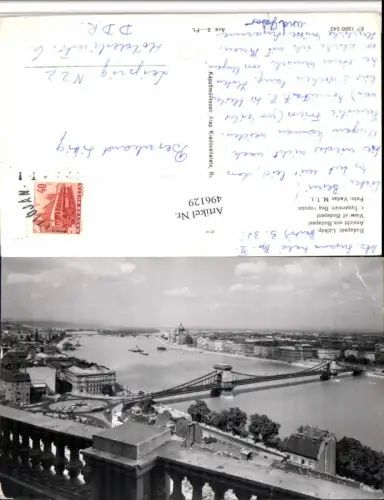 496129,Hungary Budapest Latkep Teilansicht Brücke