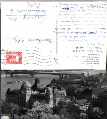 496138,Hungary Budapest Latkep Teilansicht Brücke
