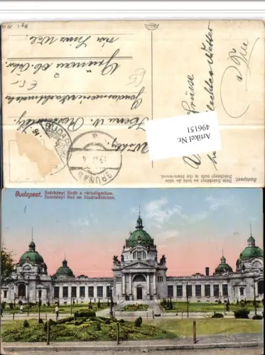 496151,Hungary Budapest Szechenyi fürdö a varosligetben Bad
