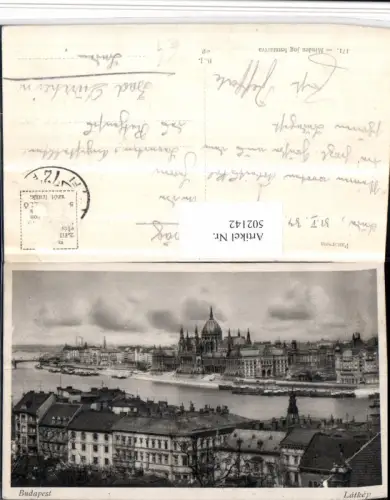 502142,Hungary Budapest Latekp Panorama Teilansicht