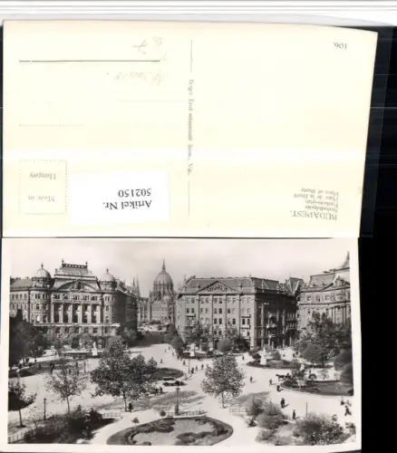 502150,Hungary Budapest Szabadsag-ter Freiheitsplatz Kreisverkehr