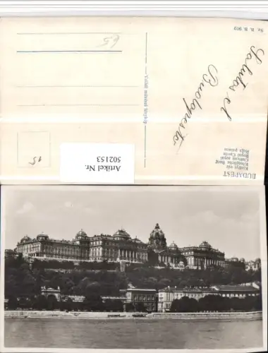 502153,Hungary Budapest Kiralyi var Königliche Burg