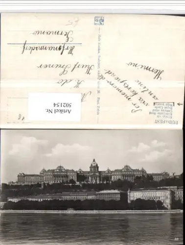 502154,Hungary Budapest Kiralyi var Königliche Burg