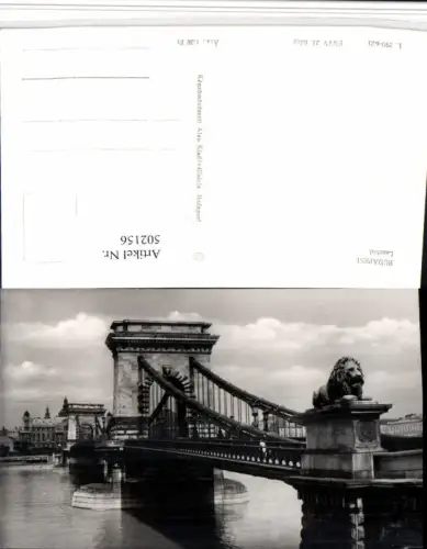 502156,Hungary Budapest Lanchid Kettenbrücke Brücke