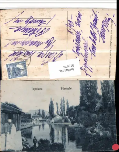 510974,Hungary Tapolcza Tapolca Toreszlet Fluss Partie