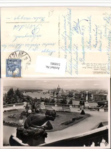 510981,Hungary Budapest Kilatas a varbol Teilansicht