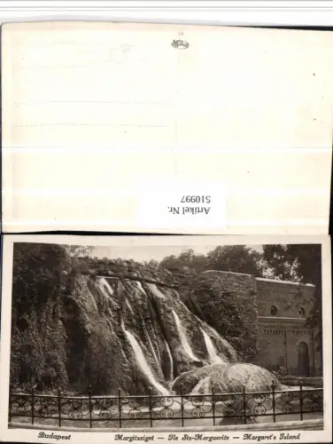 510997,Hungary Budapest Margitsziget Wasserfall