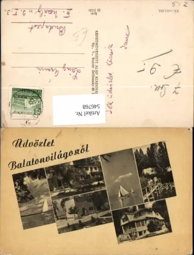 546768,Hungary Plattensee Balatonvilgosrol