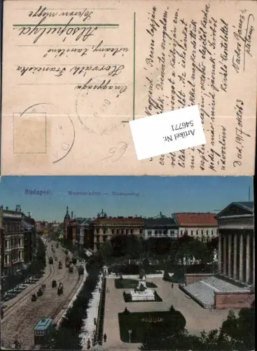 546771,Hungary Budapest Museumsring