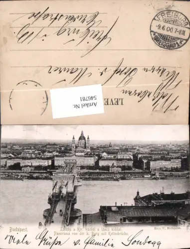 546781,Hungary Budapest Kettenbrücke Brücke