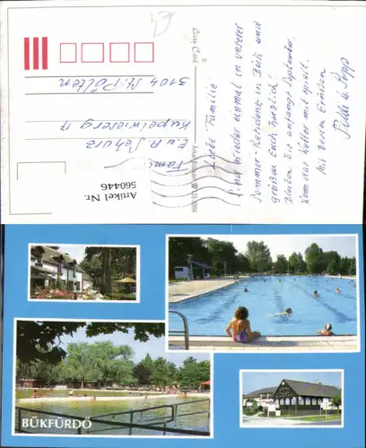 560446,Mehrbild Ak Bükfürdo Schwimmbad Gasthaus Hungary