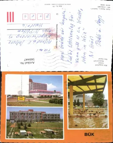 560447,Mehrbild Ak Bük Hungary Hotel Therme Heilbad Steak-Haus