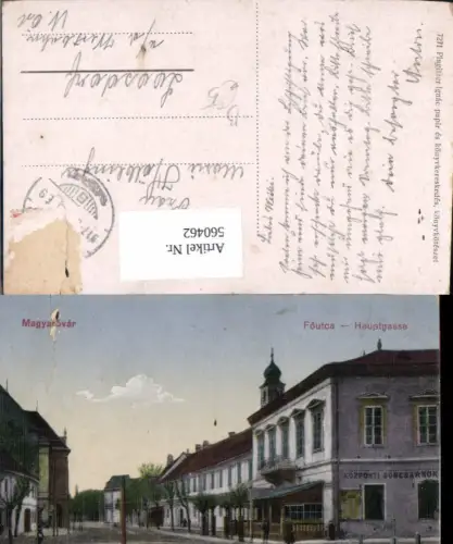 560462,Hungary Magyarovar Foutca Hauptgasse