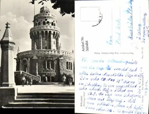 560484,Foto Ak Budapest Janoshegyi kilato Hungary